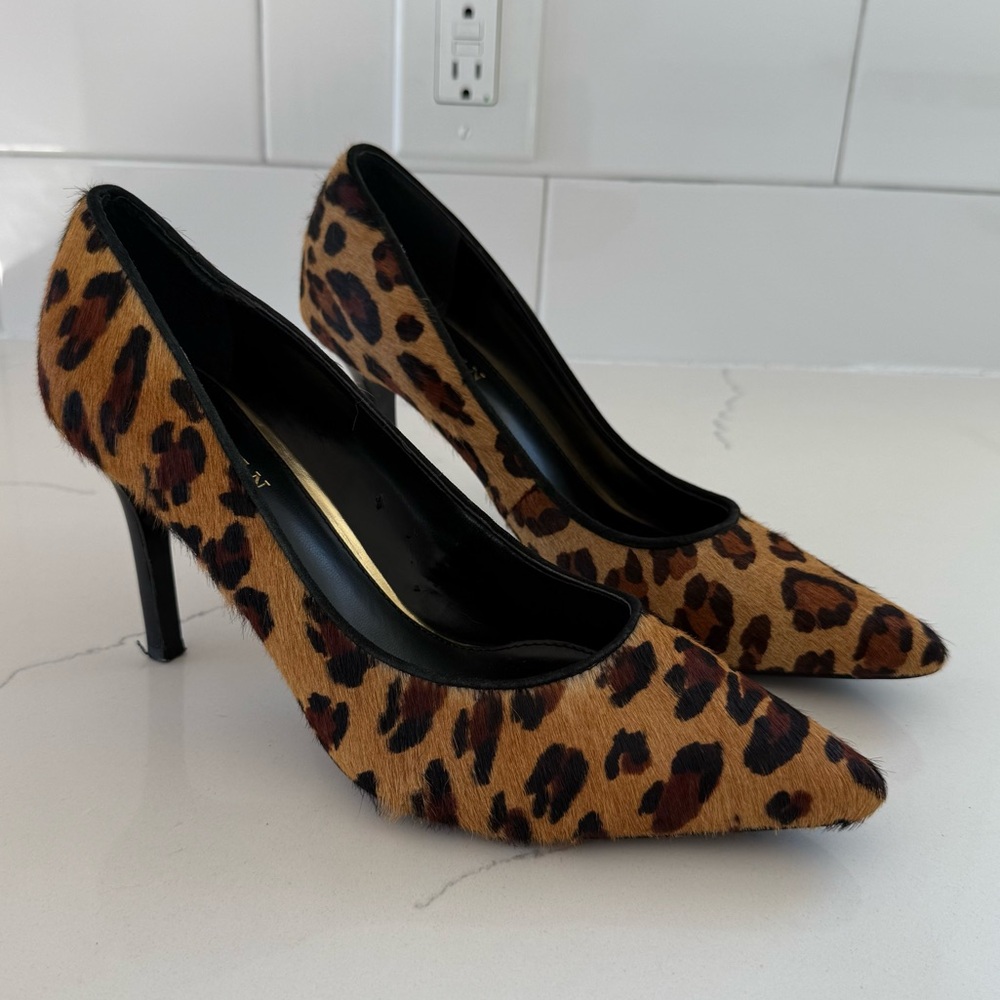 Ralph Lauren Leopard print heels
